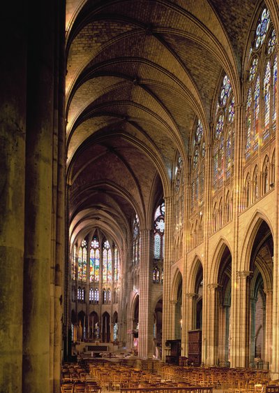 Ansicht des Kirchenschiffs nach Osten von French School