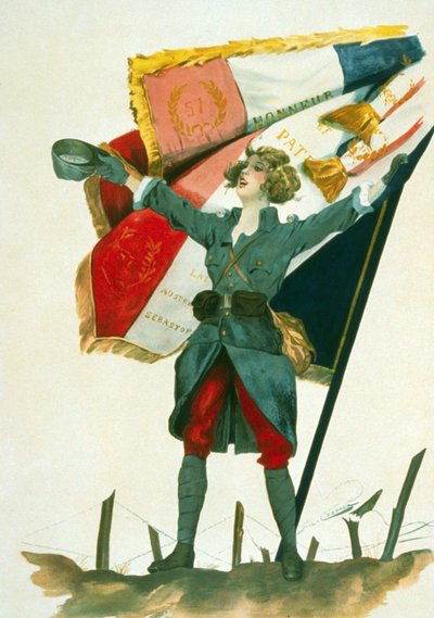 Es lebe Frankreich, veröffentlicht 1918 von French School