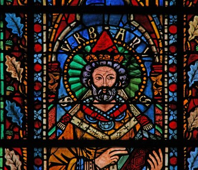 Fenster w201, Papst Urban I. darstellend von French School