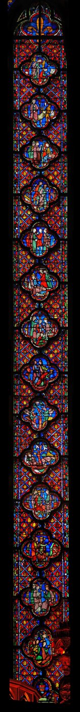 Fenster w9 das Buch Daniel von French School