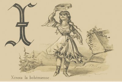 Xenova die Bohemienne von French School