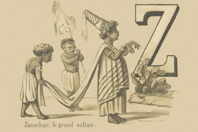 Sansibar, der große Sultan von French School