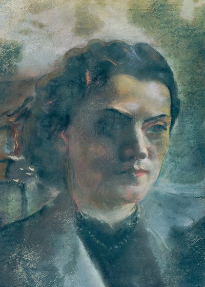 Damenbildnis von Friedl Dicker Brandeis