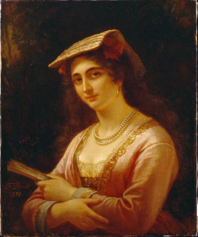 Eine neapolitanische Frau von Friedrich Dürck