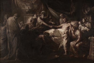 Der Tod des Germanicus von Friedrich Heinrich Fuger