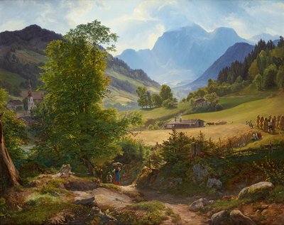 Die Ramsau bei Berchtesgaden von Friedrich Loos