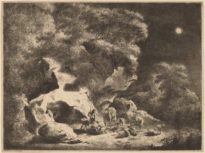 Ein nächtlicher Raub von Friedrich Müller