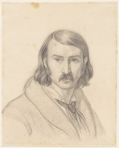 Selbstporträt von Friedrich Preller