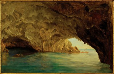 Grotte auf Capri von Friedrich Thöming