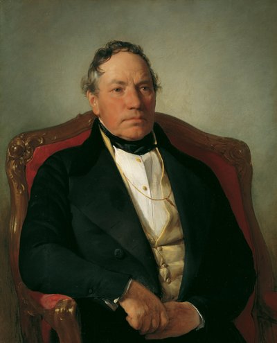 Der Industrielle Johann Nepomuk Reithoffer von Friedrich von Amerling