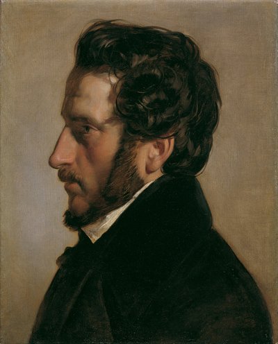 Der Maler Friedrich Gauermann von Friedrich von Amerling
