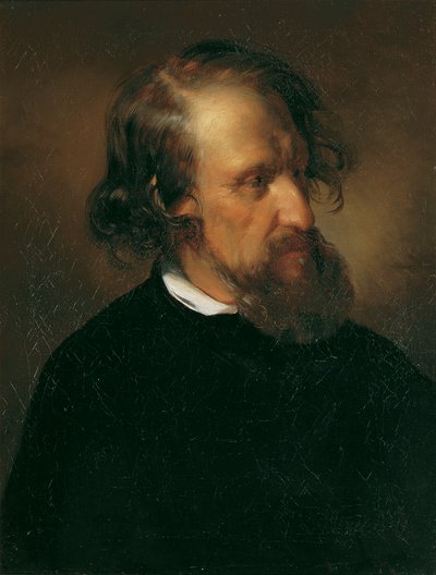 Der Maler Josef Kriehuber von Friedrich von Amerling