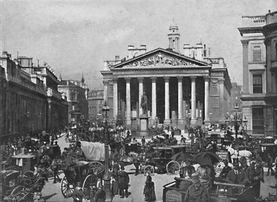 Die Royal Exchange von Frith and Co