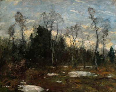 Abendstimmung von Fritz Baer
