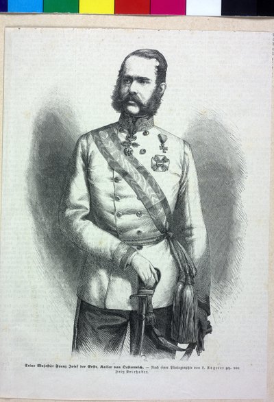 Kaiser von Österreich Franz Joseph I. von Fritz Kriehuber