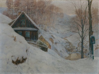 Das Seebachtal bei Franzensbad von Fritz Pontini