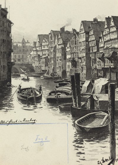 Altes Fleet von Fritz Stoltenberg
