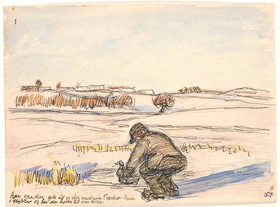 Er sah ihn... von Fritz Syberg