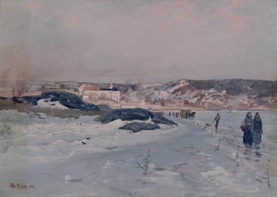 Von Tyvholmen von Fritz Thaulow