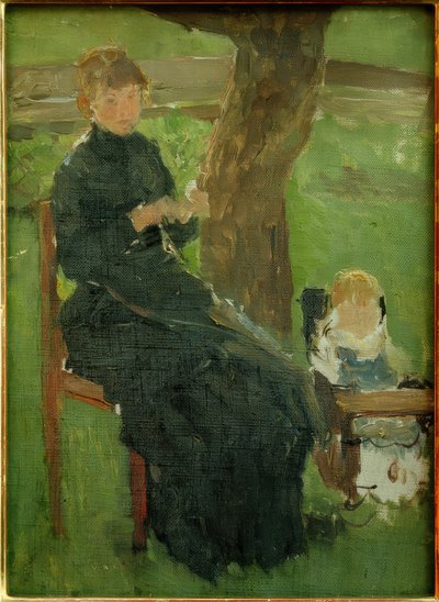 Mutter und Kind von Fritz von Uhde