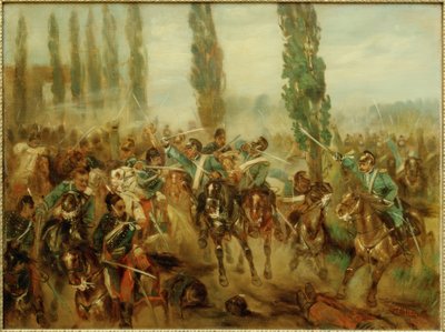 Schlacht bei Buzancy von Fritz von Uhde