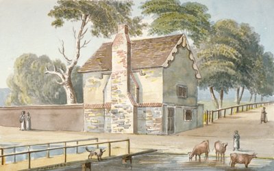 Ein Armenhaus in Carshalton, Surrey, 1826 von G Yates