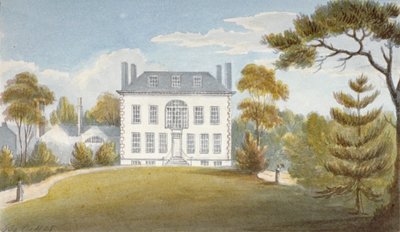 Mitcham Hall, Mitcham, Surrey, 1825 von G Yates