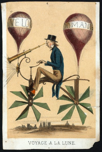 Reise zum Mond von Gabriel (1838 1910) Gostiaux