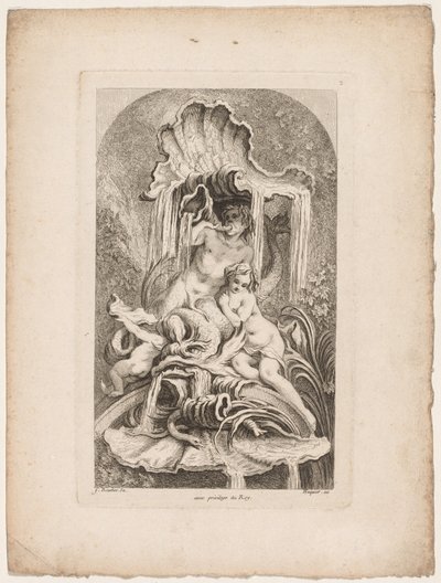 Buch der Brunnen: Nr. 2, um 1736 von Gabriel Huquier