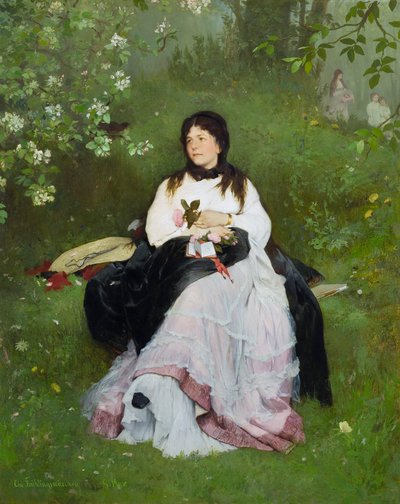 Ein Frühlingsmärchen von Gabriel von Max