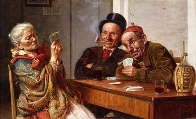 Die Wahl des Spielers von Gaetano Bellei