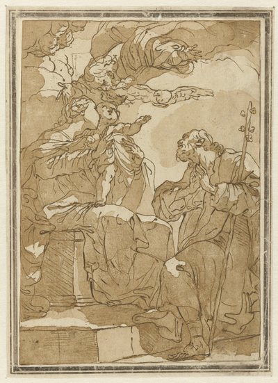 Heilige Familie von Gaetano Gandolfi