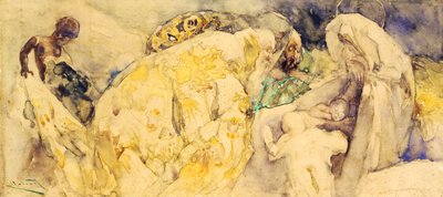Anbetung der Heiligen Drei Könige von Gaetano Previati