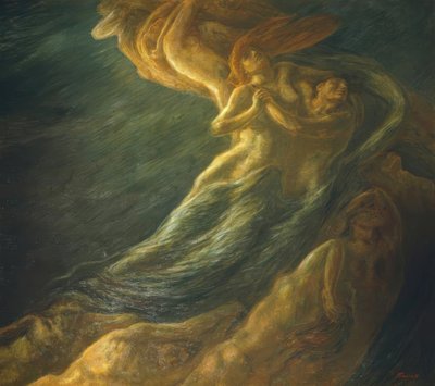 Paolo und Francesca von Gaetano Previati