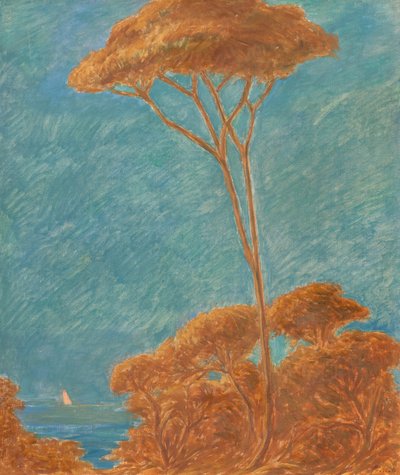 Pino in Ligurien von Gaetano Previati