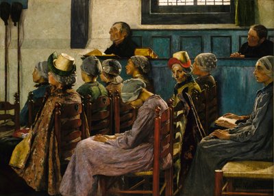 Die Predigt von Gari Melchers