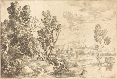 Römische Landschaft von Gaspard Dughet