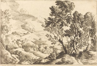 Römische Landschaft von Gaspard Dughet