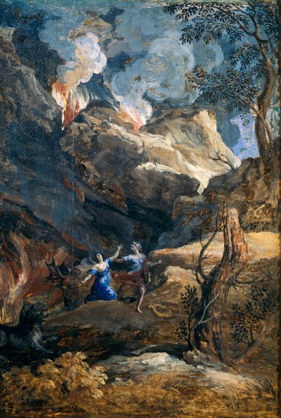 Orpheus und Eurydike von Gaspard Poussin Dughet