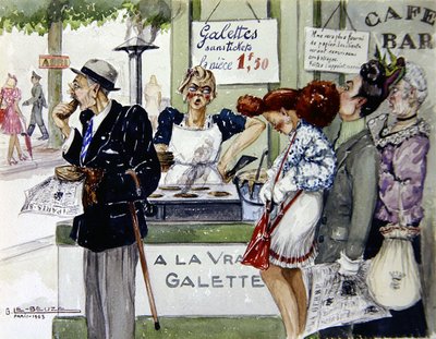 A La Vraie Galette von Gaston Le Beuze