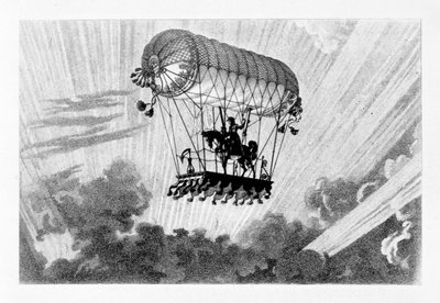 Aerostat, 1887 von Gaston Tissandier