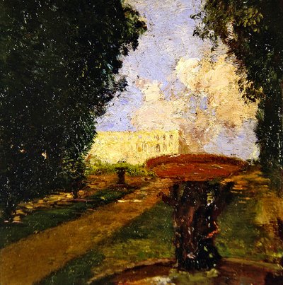 Gartenszene von Gaston de la Touche
