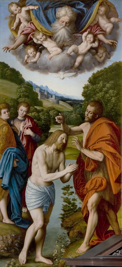 Taufe Christi von Gaudenzio Ferrari