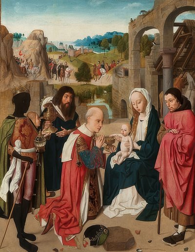 Anbetung der Könige von Geertgen Tot sint Jans