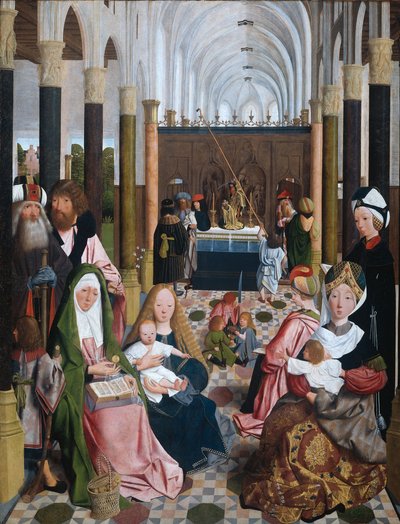 Die Heilige Sippe, 1493 von Geertgen Tot sint Jans
