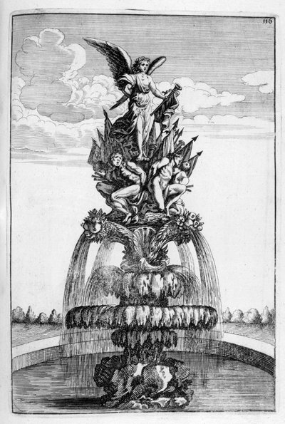 Brunnenentwurf, 1664 von Georg Andreas Bockler