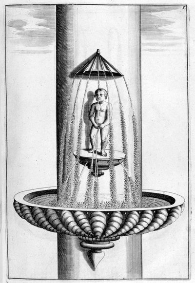 Entwurf für einen Zierbrunnen, 1664 von Georg Andreas Bockler