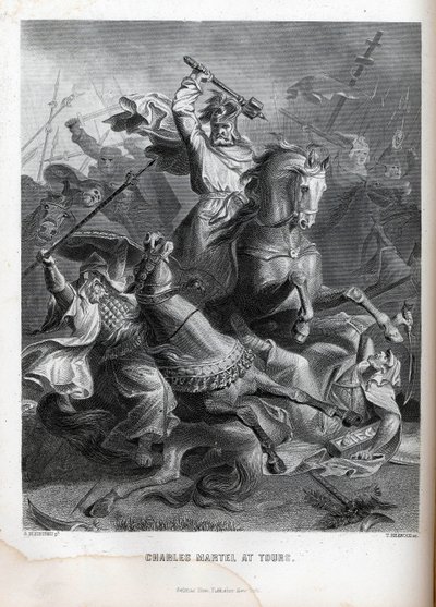 Karl Martell bei Tours, 1882 von Georg Bleibtreu