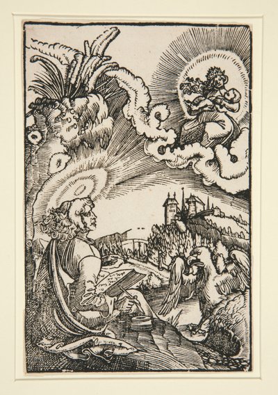 St. Johannes auf Patmos von Georg Lemberger