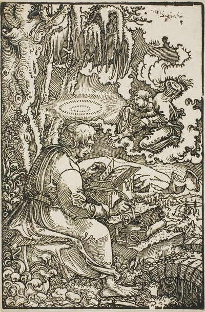 St. Matthäus, aus der Lutherbibel von Georg Lemberger